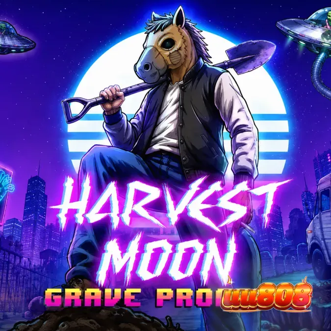 Harvest Moon Grave Profits slot machine interface